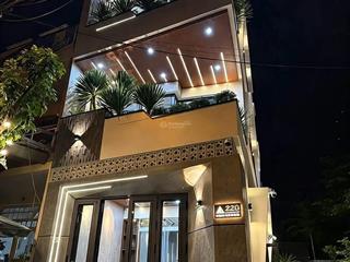 Nhà 3 tầng, vệt cây xanh phạm xuân ẩn. nhà mới