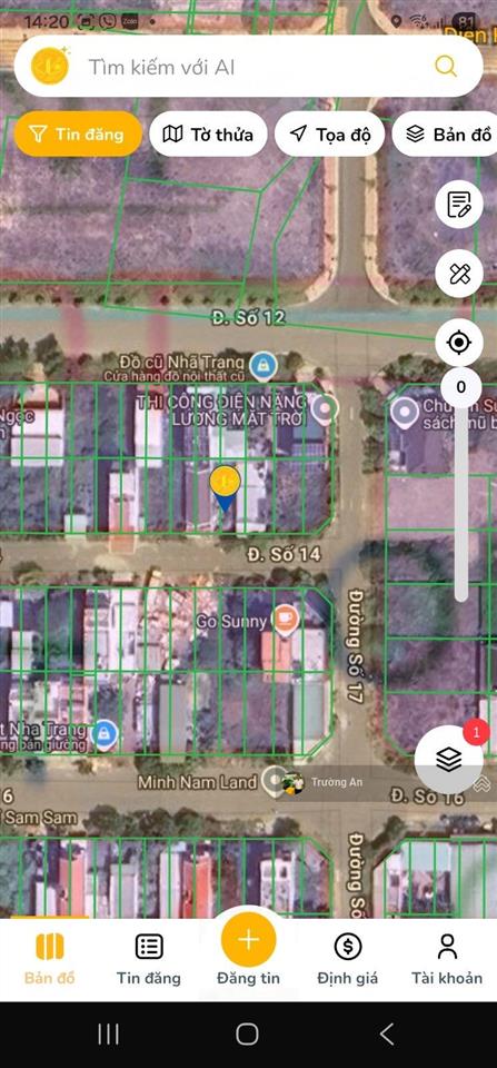 Giá tốt 31tr/m lô đất 108m2 kđt phú ân nam 2 diên an