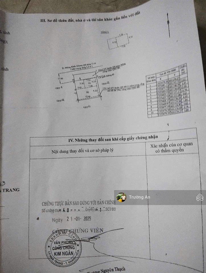 Bán nhà mặt phố phùng khắc khoan (ngang 13m) mặt phố kinh doanh trung tâm nha trang