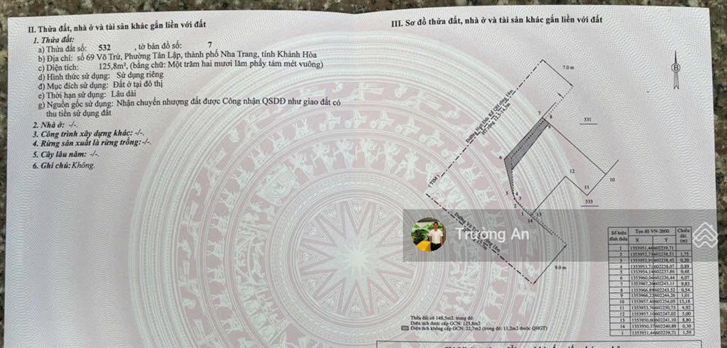 Bán nhà 7 tầng góc 2 mặt tiền siêu đẹp võ trứ + ngô đức kế. vị trí kinh doanh du lịch nha trang