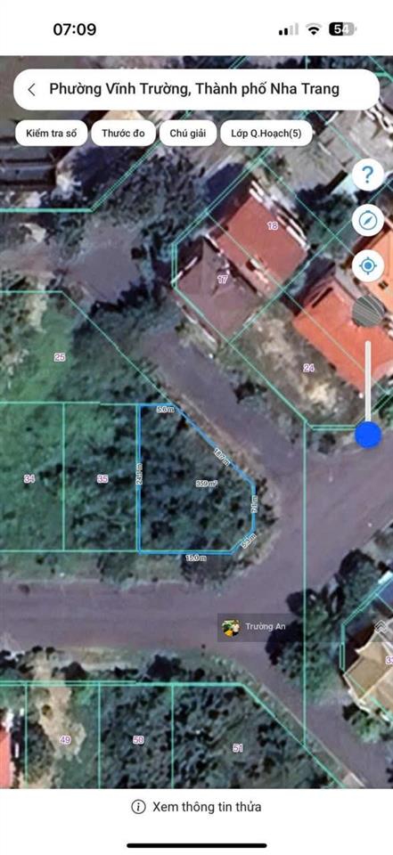 Duy nhất lô góc lớn 3 mặt tiền hiếm kđt an viên biển nha trang