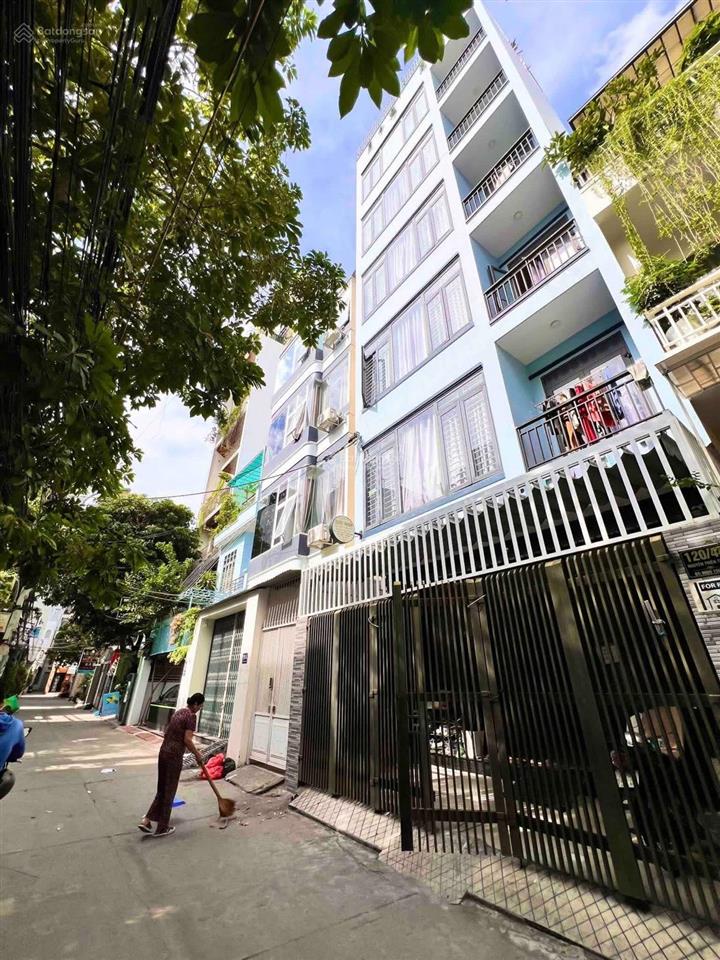 Bán tòa nhà căn hộ 6 tầng hẻm thông 5m nguyễn thiện thuật + trần quang khải, nha trang