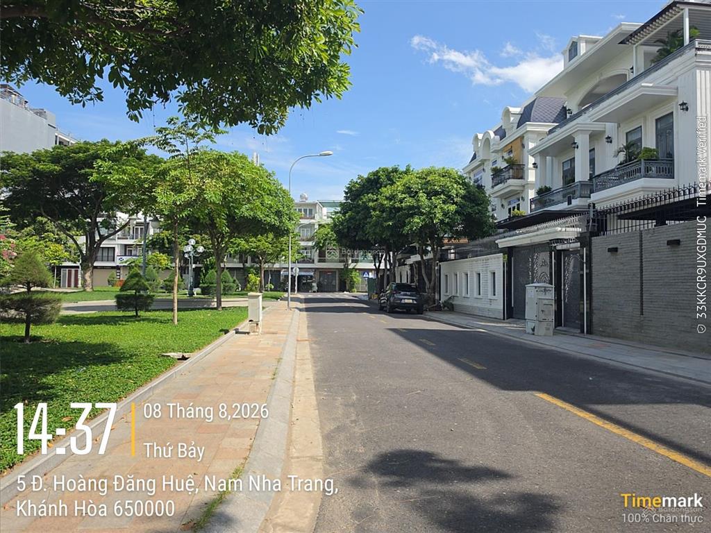 Lô biệt thự v2 kđt vcn phước hải, vị trí đẹp đối diện công viên lớn giá rẻ nhất 58tr/m2