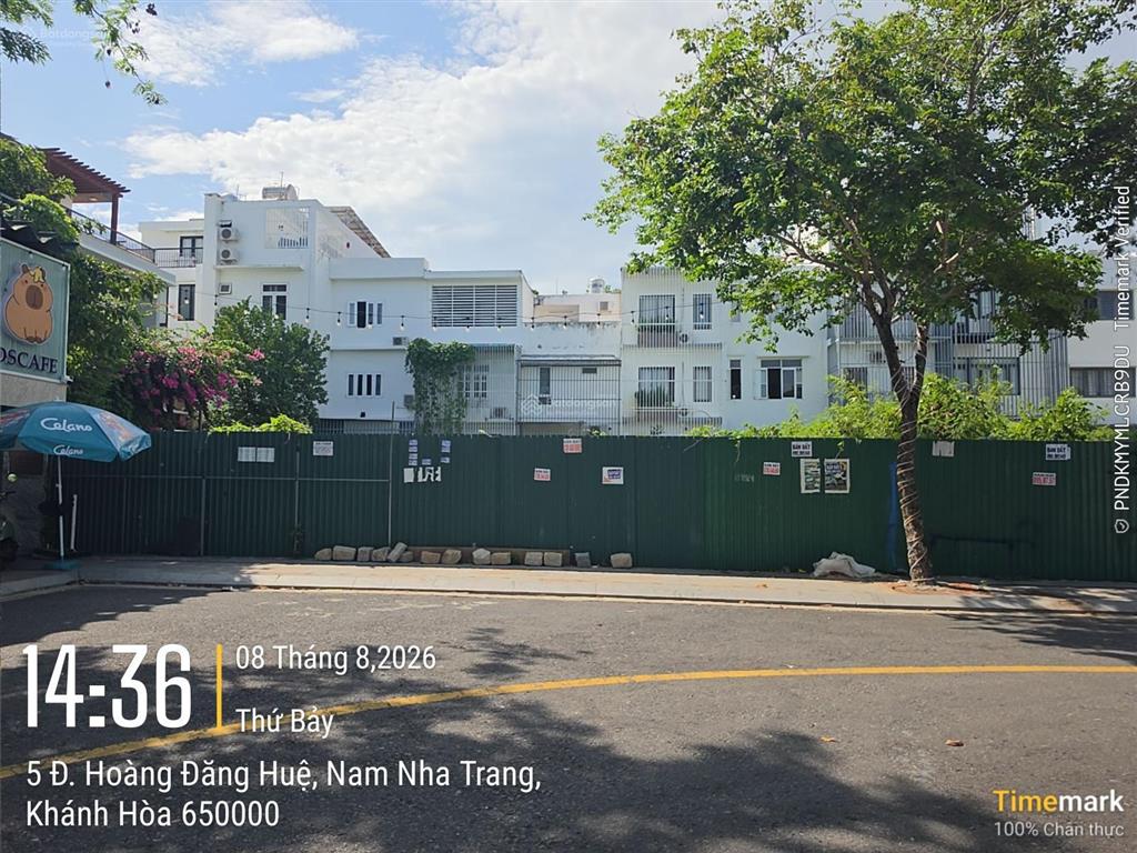 Lô biệt thự v2 kđt vcn phước hải, vị trí đẹp đối diện công viên lớn giá rẻ nhất 58tr/m2