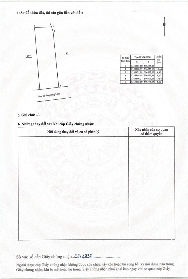 Bán lô đất 73,7m2 (ngang 5m) gần đường chính d30 phường tây nha trang