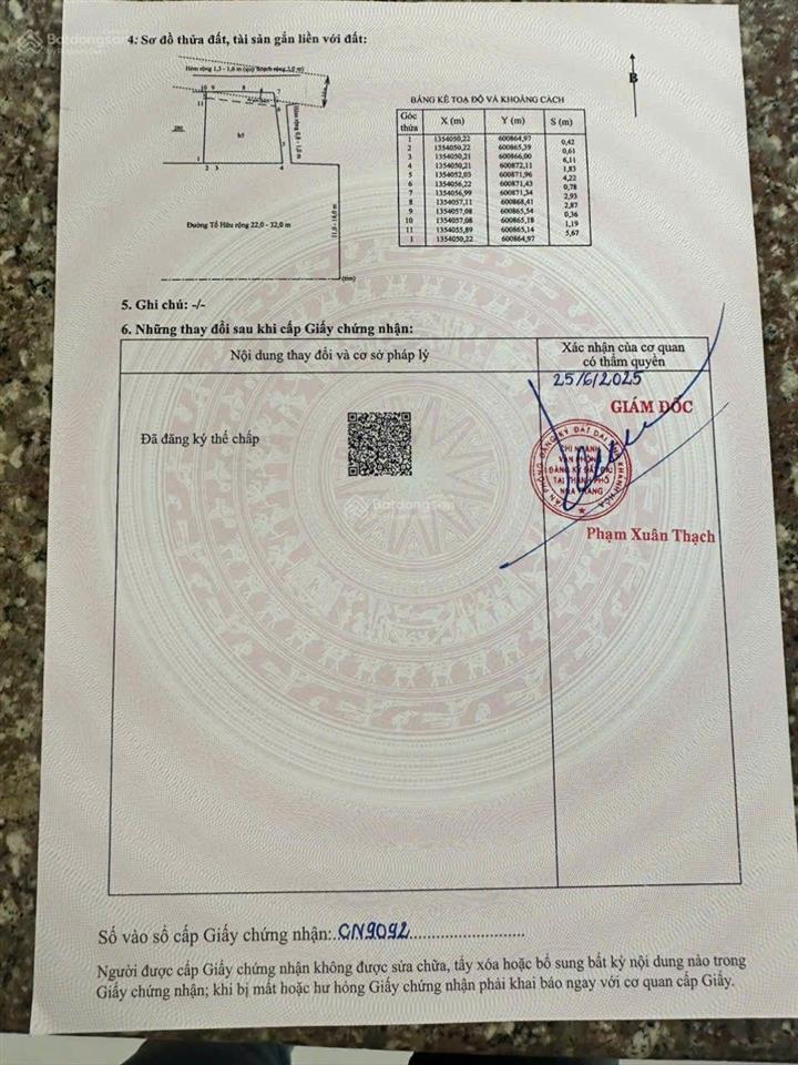 Tòa nhà mặt tiền đường tố hữu, phước hải, nha trang đang rao bán với giá 12,8 tỷ.