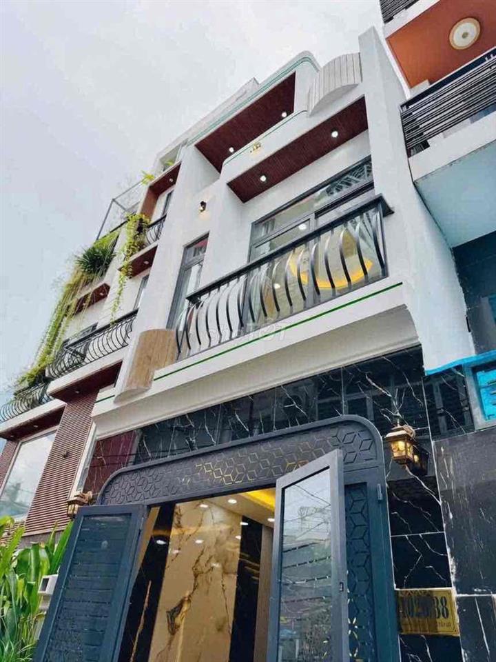 Nhà 3PN Xây Mới 100% Hẻm Oto Quang Trung