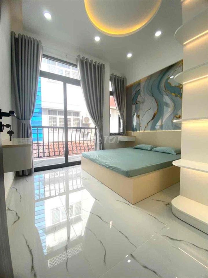 Nhà 3PN Xây Mới 100% Hẻm Oto Quang Trung