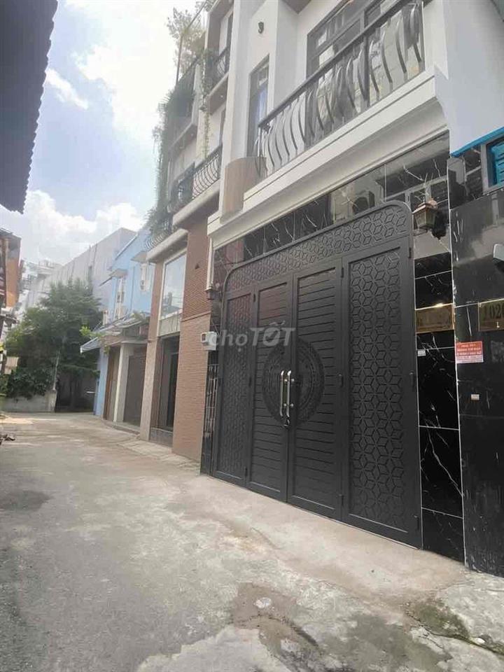 Nhà 3PN Xây Mới 100% Hẻm Oto Quang Trung