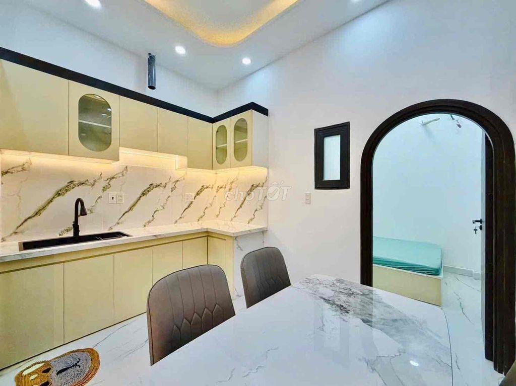 Nhà 3PN Xây Mới 100% Hẻm Oto Quang Trung
