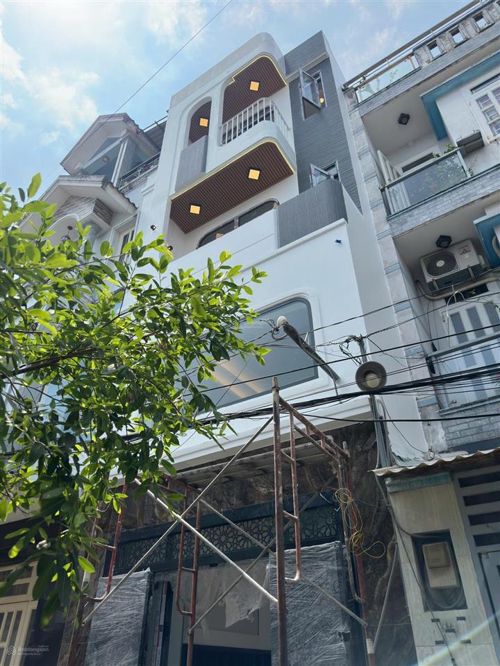 Nhà mới đường hương lộ 2  xây 4 lầu 4x13m hẻm 5m thông hướng bắc