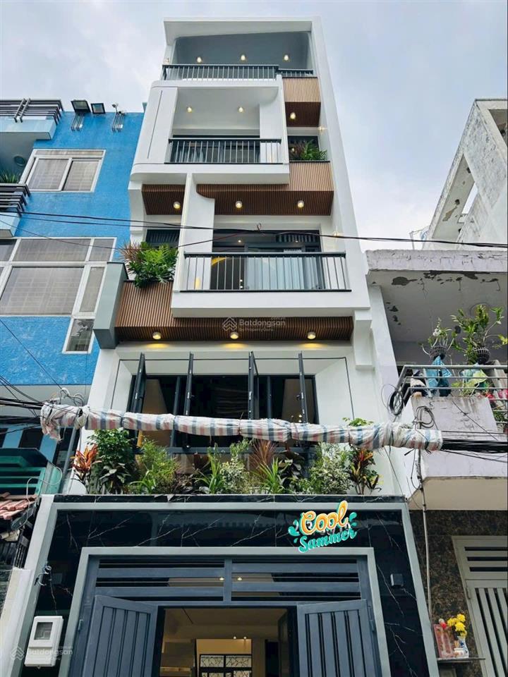 Siêu phẩm 4 lầu nhà phố thang máy 450kg đường mã lò  hương lộ 2 gần bệnh viện bình tân 4x16m