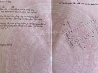 Bán lô đất dt7 ninh hoà giá chính chủ,  0932 595 ***