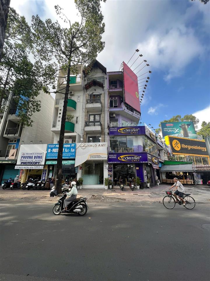 Bán nhà mt nguyễn chí thanh, p.9, q.5. dt  3,95x15m. nhà 4 lầu  hđt 60 triệu/tháng.