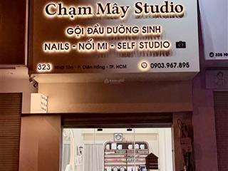 Cho thuê nhà nc mt nhật tảo  ngô quyền  q10. dt 3,5x11m. giá 27 triệu/tháng
