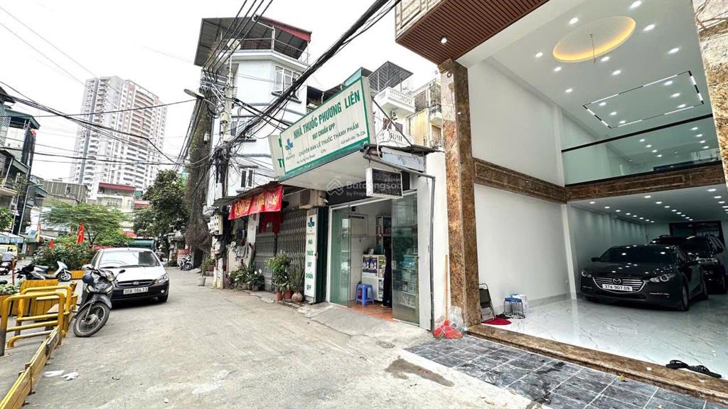 Nhà 80m2 phố tân mai, 7 tầng xây mới, thang máy ô tô vào nhà, 2 mặt ngõ trước sau  0984 182 ***