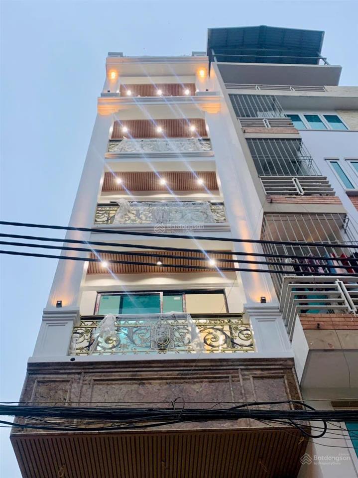 Nhà 80m2 phố tân mai, 7 tầng xây mới, thang máy ô tô vào nhà, 2 mặt ngõ trước sau  0984 182 ***