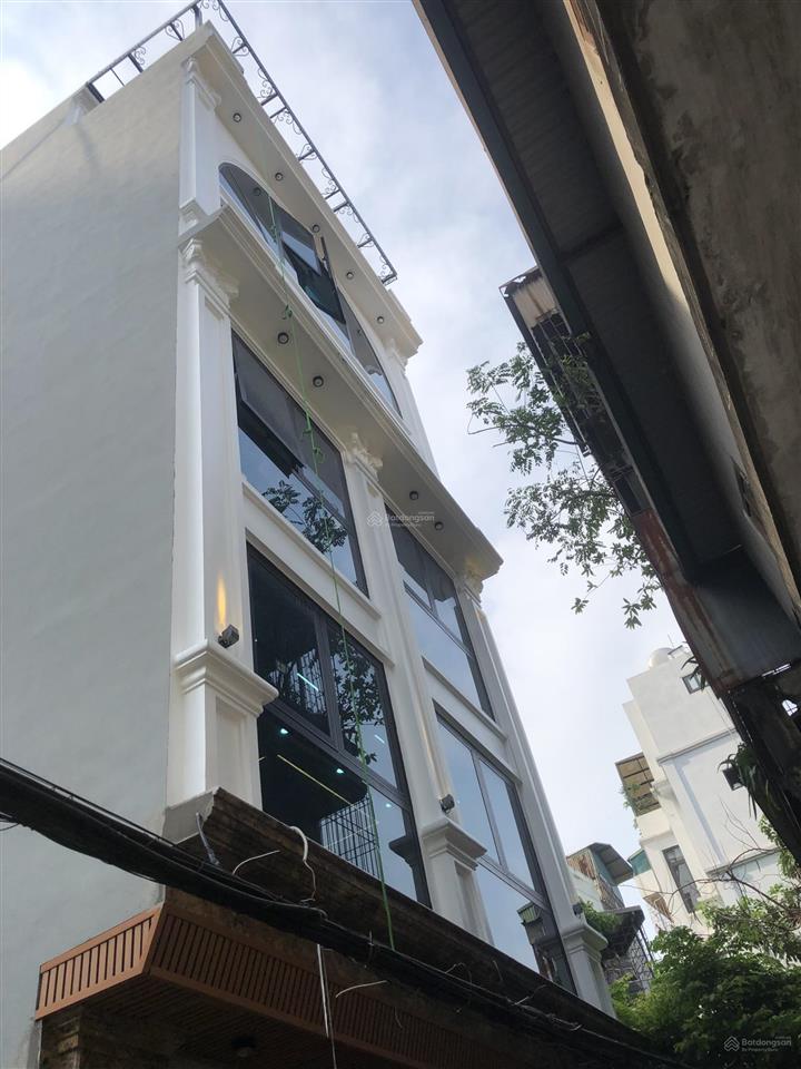 Bán nhà phân lô đền lừ, ô tô tránh 55m2 xây mới 6 tầng thang máy.