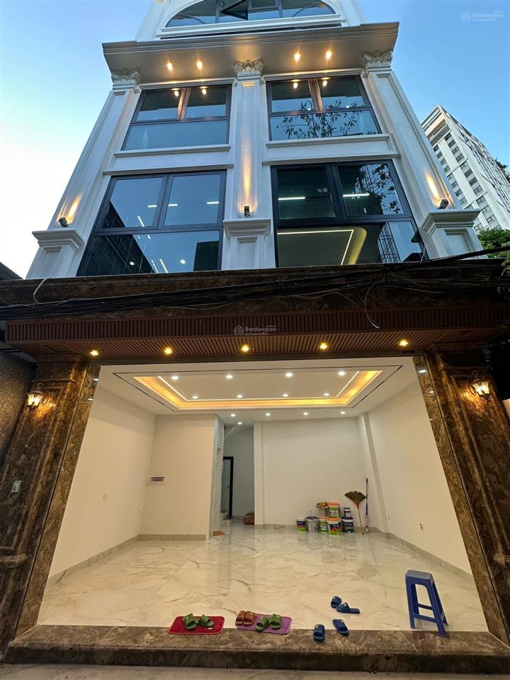 Bán nhà phân lô đền lừ, ô tô tránh 55m2 xây mới 6 tầng thang máy.