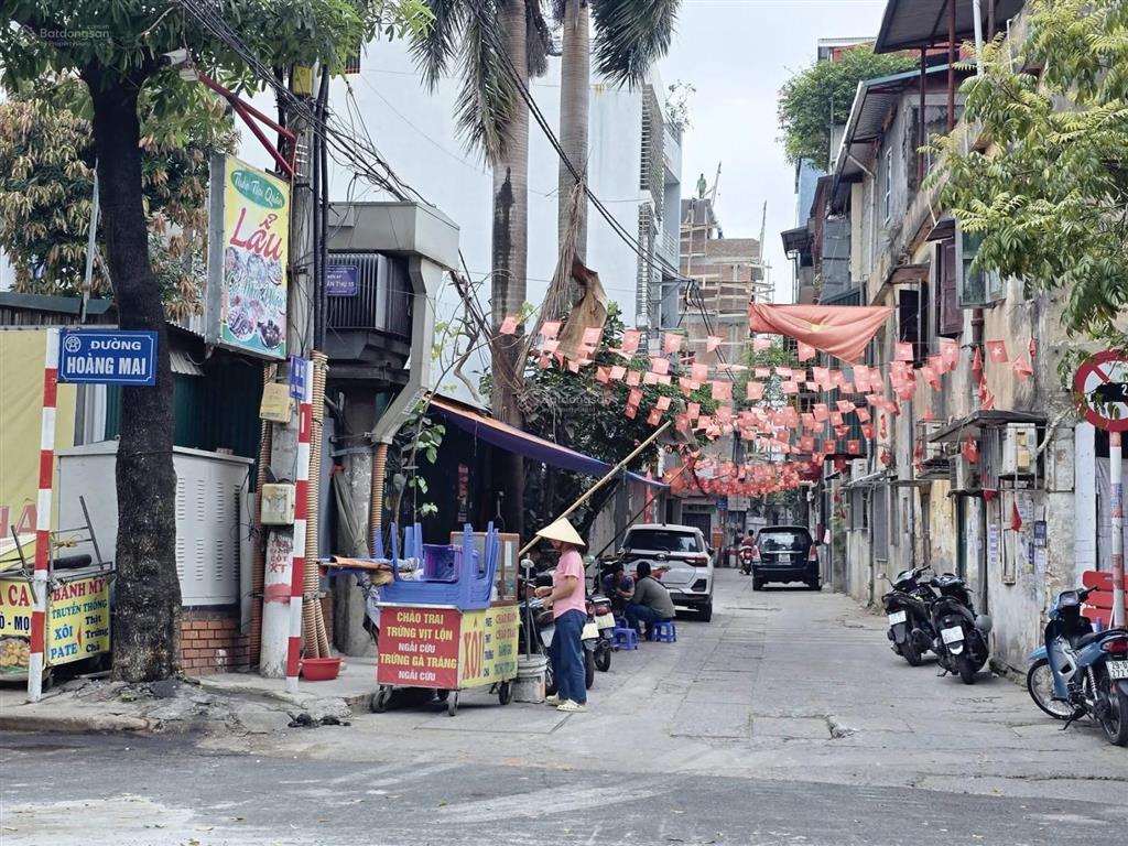 Bán nhà phân lô đền lừ, ô tô tránh 55m2 xây mới 6 tầng thang máy.