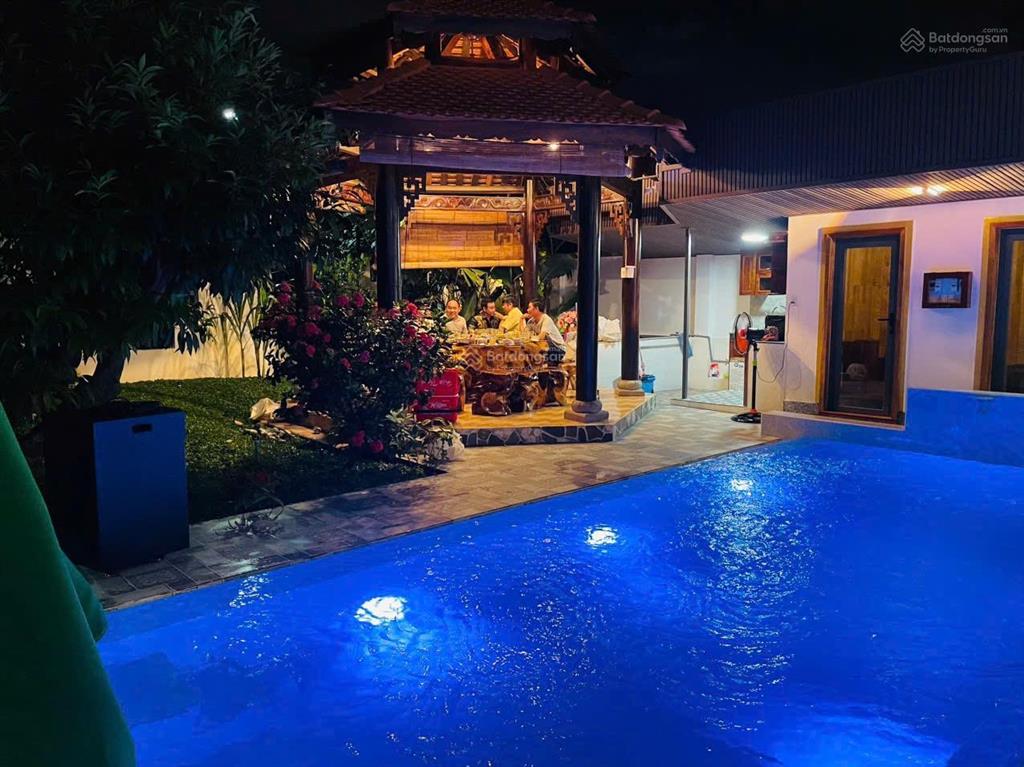 Cho thuê biệt thự villa sân vườn 1050m2 5 phòng ngủ phường tân an  thủ dầu một view sông sài gòn