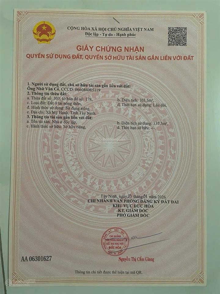 Bán nhà 1 trệt, 1 lầu, sổ hồng riêng công