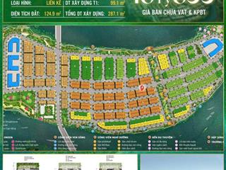 Mặt tiền đường d6 rộng 20m, gần trục công viên trung tâm, hướng đông bắc charmora city chỉ 18 tỷ