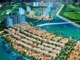 Biệt thự song lập hướng đông nam gần sông trục đường d18 thông thoáng giá cđt  sun nha trang