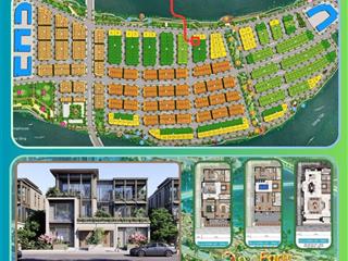 Villa song lập mặt tiền đường d22 rộng 16m thông ra trục công viên ven sông charmora city nha trang