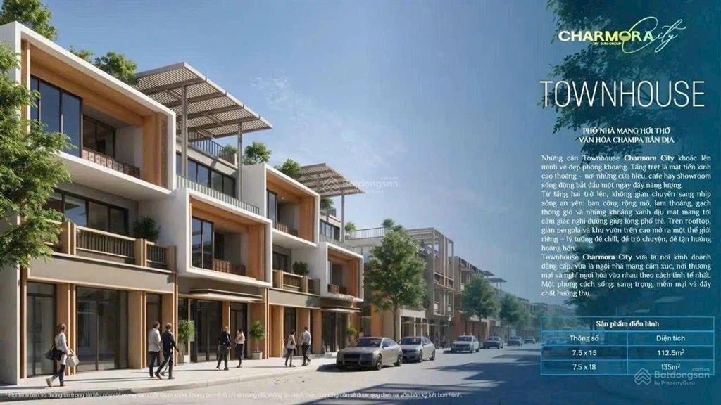 Cơ hội x lần tài sản khi sở hữu nhà phố 3 tầng ngang 7,5m tại charmora city nha trang ck 19%
