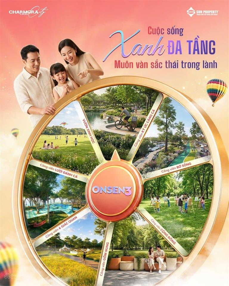 Sở hữu căn góc 3pn 90m2 view sông, view biệt thự the onsen 2  charmora city nha trang chỉ 7 tỷ632