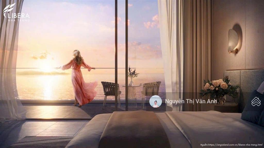 Bán căn studio tầng cao view biển, hoàng hôn toà the sanhome  libera nha trang