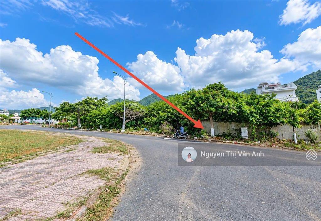 Bán đất biệt thự kđt vĩnh hoà, nha trang lưng tựa núi cô tiên 266m2 chỉ 50trđ/m2