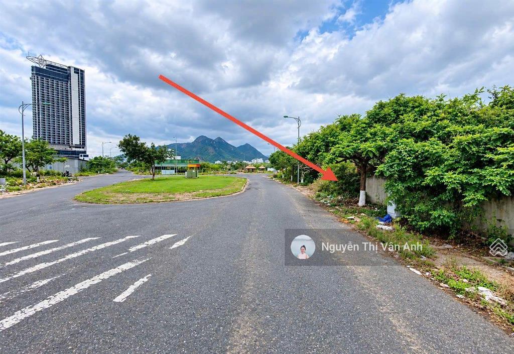 Bán đất biệt thự kđt vĩnh hoà, nha trang lưng tựa núi cô tiên 266m2 chỉ 50trđ/m2