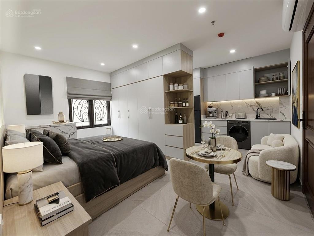 Cho thuê căn hộ 1n1k 2n1k full đồ xây mới tại hoàng quốc việt  giá từ 6 triệu