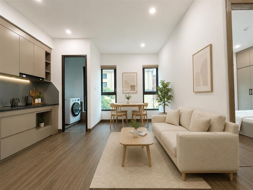 Cho thuê căn hộ mới tinh tại 106 hoàng quốc việt  2n1k 2wc  70m²  full nội thất  ô tô đỗ cửa
