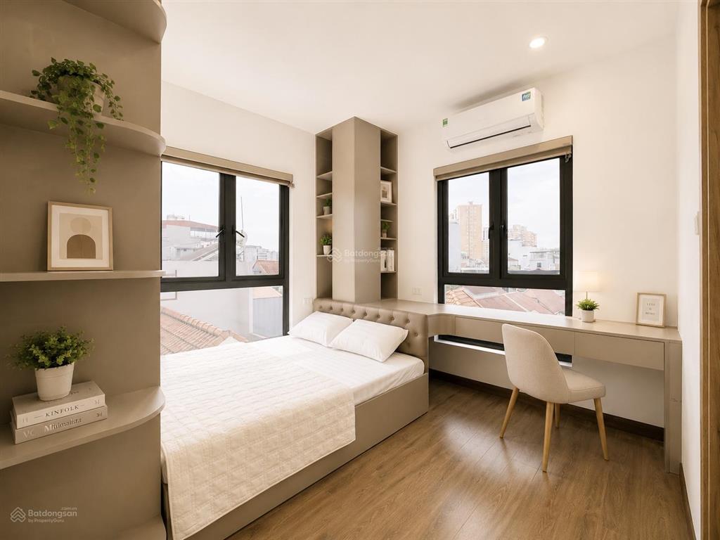 Cho thuê căn hộ mới tinh tại 106 hoàng quốc việt  2n1k 2wc  70m²  full nội thất  ô tô đỗ cửa