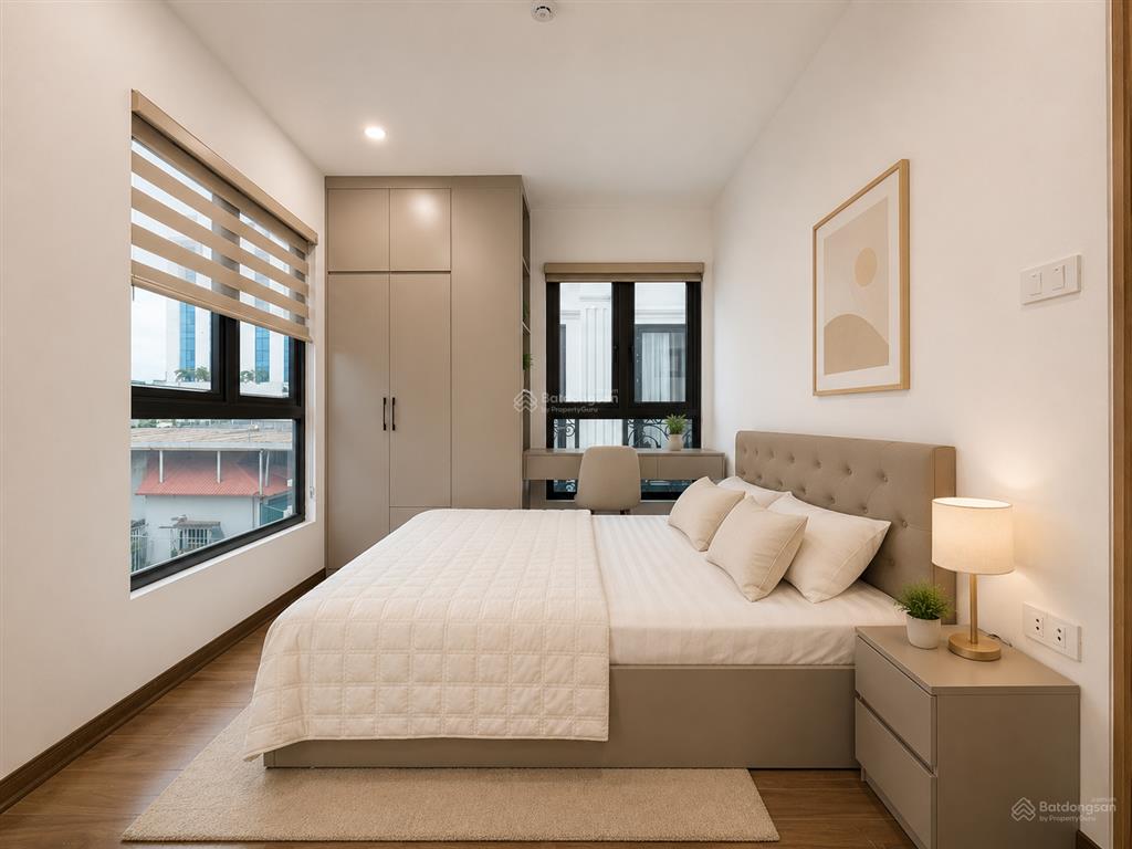 Cho thuê căn hộ mới tinh tại 106 hoàng quốc việt  2n1k 2wc  70m²  full nội thất  ô tô đỗ cửa