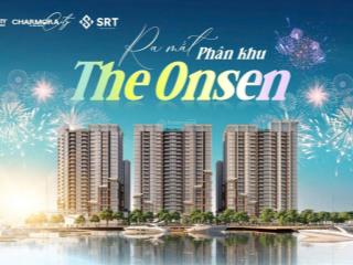 Căn hộ onsen 2 ưu đãi khủng tặng ngay 3% cho những khách hàng đặt chỗ sớm nhất