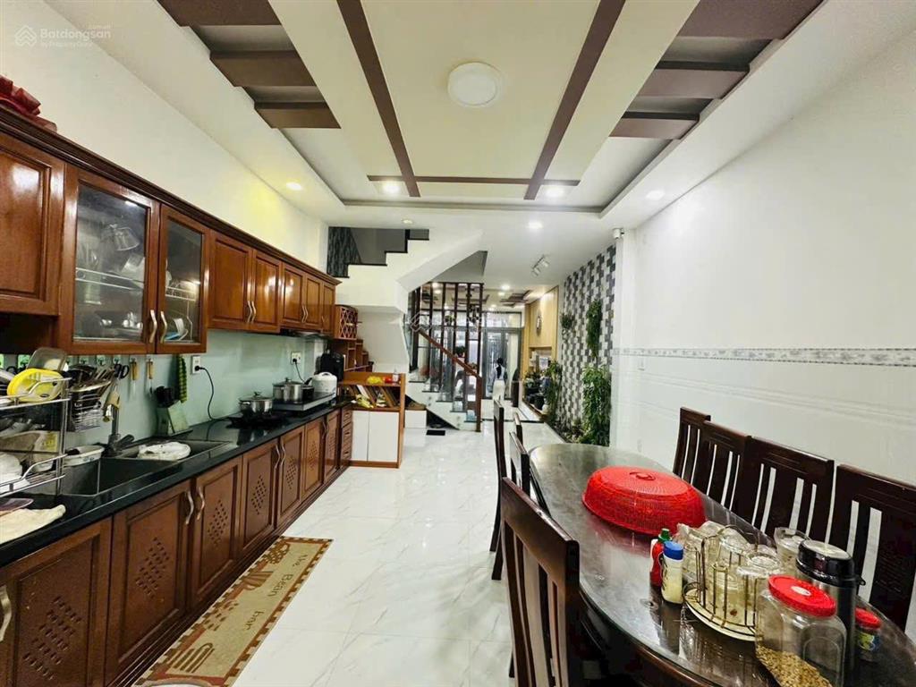Bán nhà đường t8 kđt an bình tân full nội thất