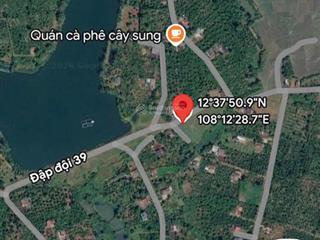 Chính chủ bán gấp lô đất 1000m2 view hồ xã ea ning huyện cư kuin buôn mê thuột bên cạnh homestay