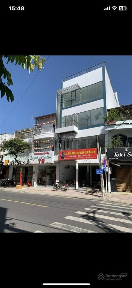 Cho thuê nhà mặt tiền đường vân đồn, phường nha trang, tỉnh khánh hòa