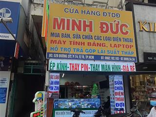 Căn góc 3 mặt tiền đường 3 tháng 2 phường 14 diện tích 4x24m giá 3x tỷ tl