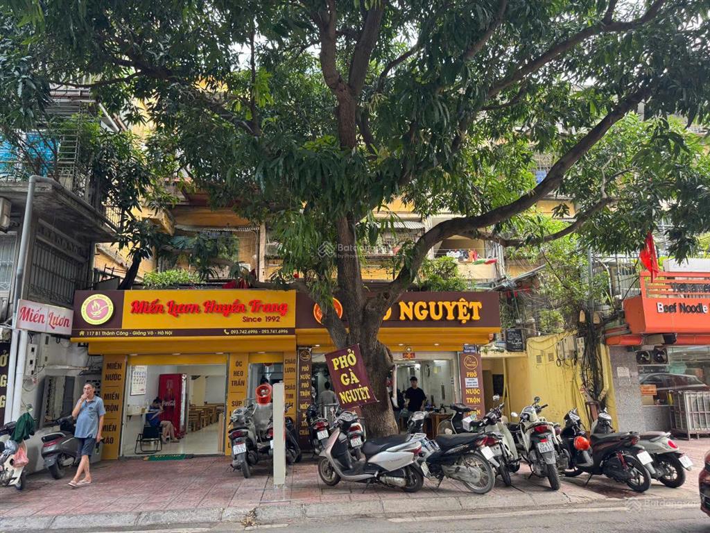 Bán nhà tập thể tầng 1 mặt phố thành công, quận ba đình giá tốt.  chính chủ 0912 895 ***