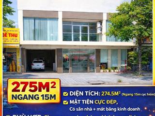 Siêu phẩm mặt tiền 33m võ chí công đà nẵng ngang 15m cực hiếm