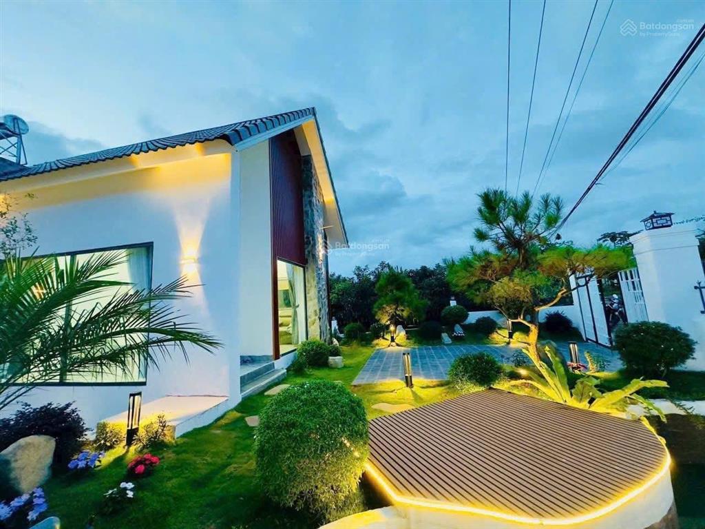 Bán căn nhà nghỉ dưỡng ven đà lạt view cao thoáng đẹp thiết kế trang trọng phù hợp nghỉ dưỡng