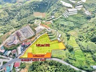 Chính chủ không có nhu cầu sử dụng nên bán 10.911m2 tại phường ô quy hồ, sa pa giá 80tỷ