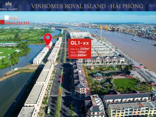 Biệt thự sl đẹp nhất phân khu golfland  vinhomes royal island
