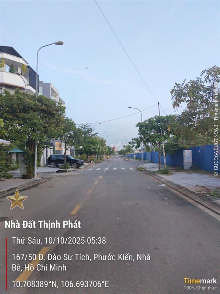 Đất nền sổ đỏ khu dân cư chỉnh trang diện tích 5x19 xây dựng cao tầng
