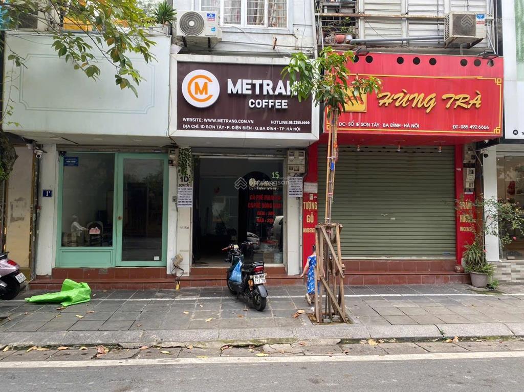 Cho thuê nhà mặt phố sơn tây  ba đình. giá cả hợp lý, giao thông thuận tiện